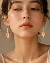 AI Generated Pétales d’Aurore – porté, vue de face