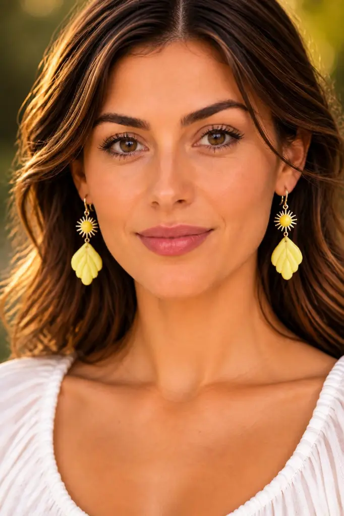 AI Generated Pétales de Soleil — portrait mis en valeur (golden hour)