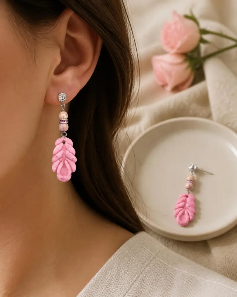 AI Generated Feuille de Rose – mise en valeur lifestyle