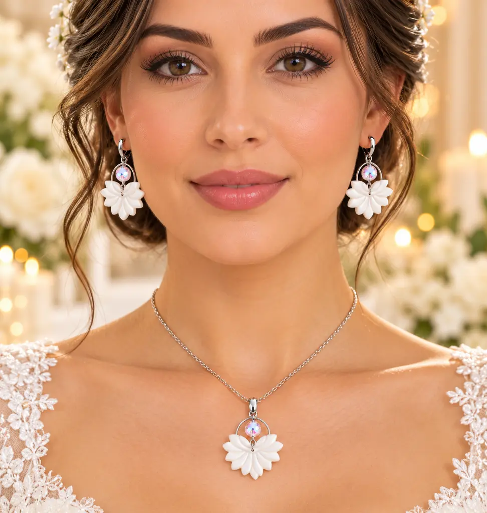 Portrait de mariée et bijoux opalescents.webp