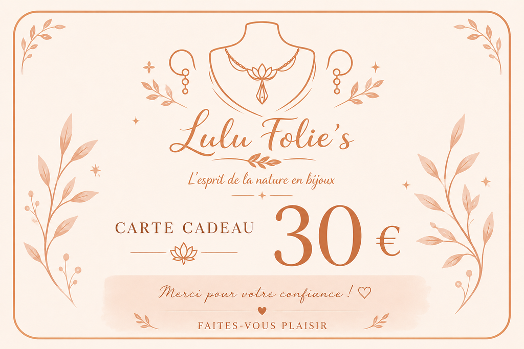 Carte cadeau 30 €