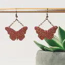 Boucles Butterfly Pink Bloom